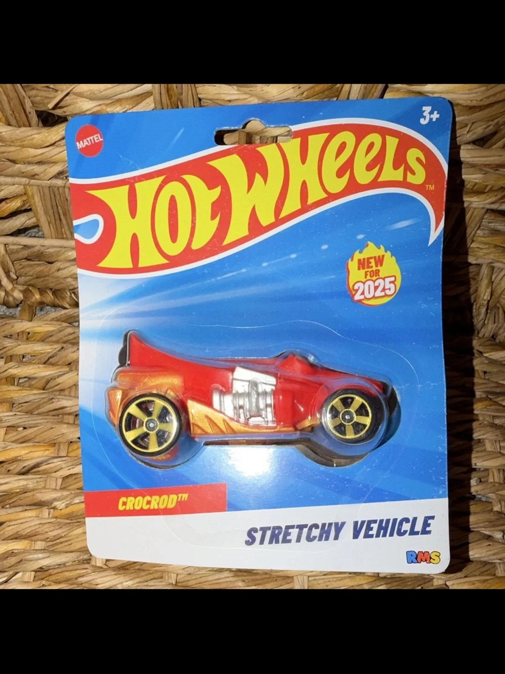RMS Mattel Hot Wheels Stretchy Vehicle 4-Pack Spider , Crocodile, Dragon, Shark